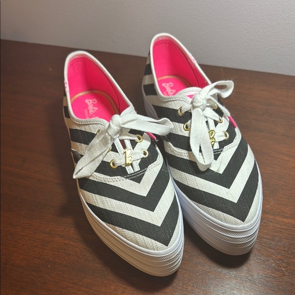 KEDS Barbie striped canvas shoes - Picture 2 of 6